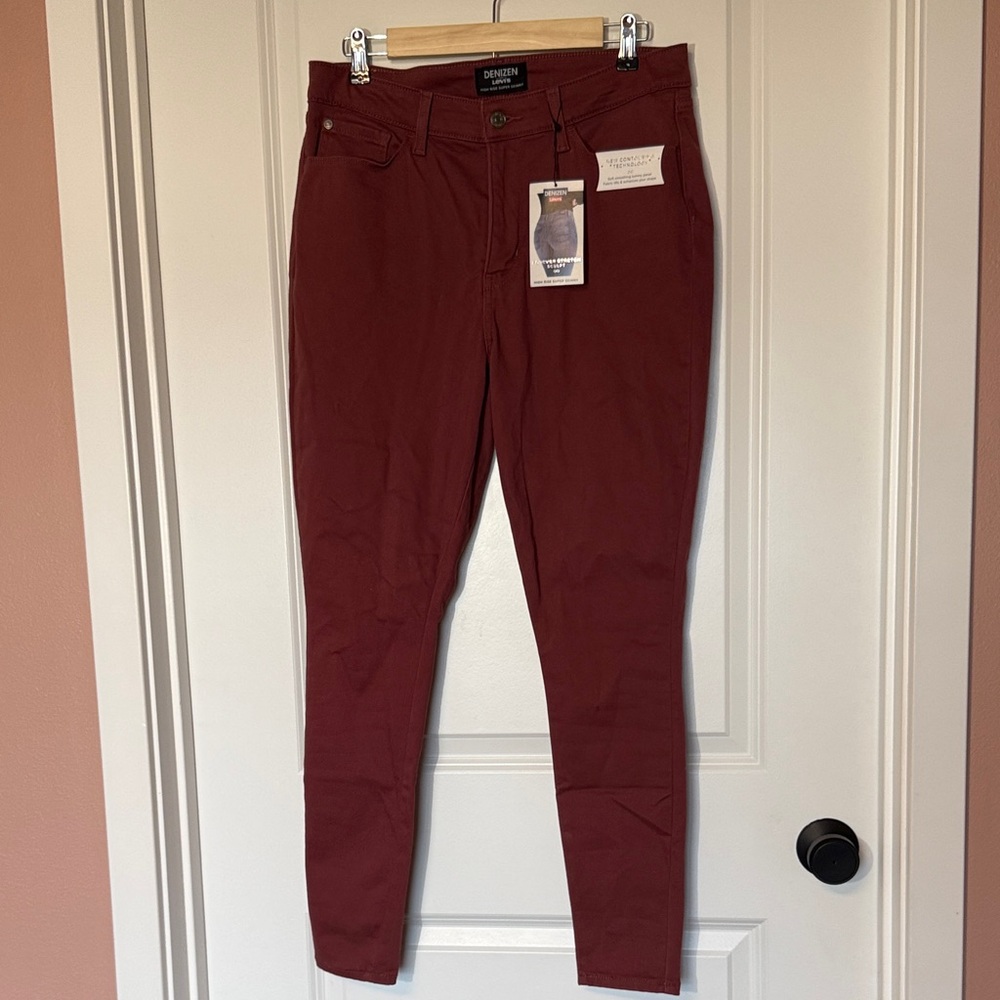 Levi's Denizen High Rise Super Skinny Jeans